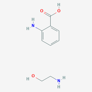 molecular formula C9H14N2O3 B12572465 2-Aminobenzoic acid;2-aminoethanol CAS No. 585512-46-5