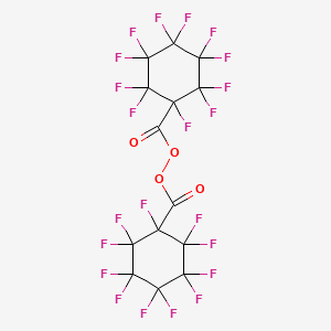 Peroxide, bis[(undecafluorocyclohexyl)carbonyl]