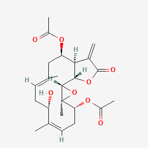 molecular formula C24H32O8 B1257262 Michaolide A 