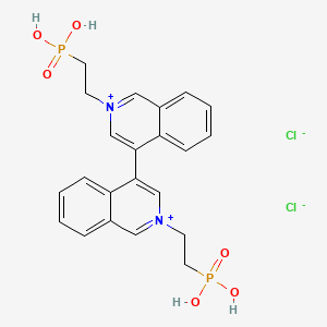 2,2'-Bis(2-phosphonoethyl)-4,4'-biisoquinolin-2-ium dichloride