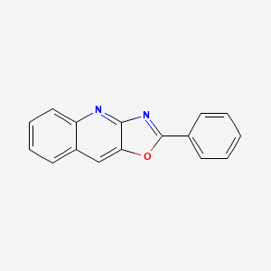 2-Phenyl[1,3]oxazolo[4,5-b]quinoline