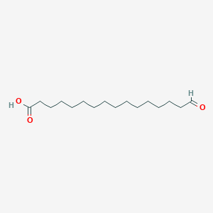 molecular formula C16H30O3 B1257287 16-氧代十六烷酸 CAS No. 69275-06-5