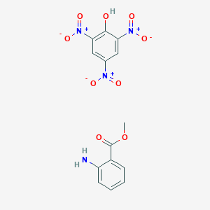 Methyl 2-aminobenzoate;2,4,6-trinitrophenol