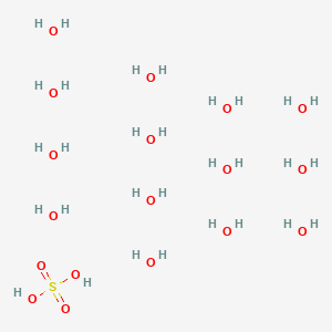 Sulfuric acid;tetradecahydrate