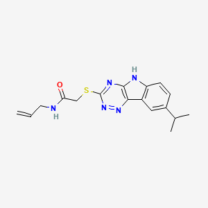 Acetamide,2-[[8-(isopropyl)-2H-1,2,4-triazino[5,6-B]indol-3-YL]thio]-N-2-allyl-