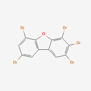 2,3,4,6,8-Pentabromo-dibenzofuran