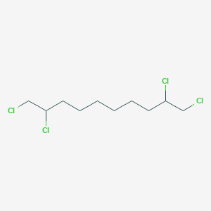 molecular formula C10H18Cl4 B1257318 1,2,9,10-Tetrachlorodecane CAS No. 205646-11-3