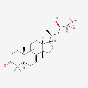(5R,9R,10R,13S,14S,17S)-17-[(2S,4R)-4-[(2S)-3,3-dimethyloxiran-2-yl]-4-hydroxybutan-2-yl]-4,4,10,13,14-pentamethyl-1,2,5,6,9,11,12,15,16,17-decahydrocyclopenta[a]phenanthren-3-one