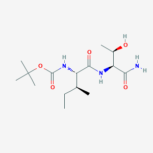 N-(tert-Butoxycarbonyl)-L-isoleucyl-L-threoninamide