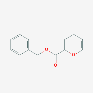 2H-Pyran-2-carboxylic acid, 3,4-dihydro-, phenylmethyl ester