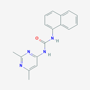 1-(2,6-Dimethylpyrimidine-4-yl)-3-(1-naphthyl)urea