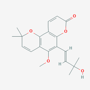 molecular formula C20H22O5 B1257344 Avicennol 