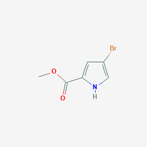 molecular formula C6H6BrNO2 B125735 4-bromo-1H-pirrol-2-carboxilato de metilo CAS No. 934-05-4