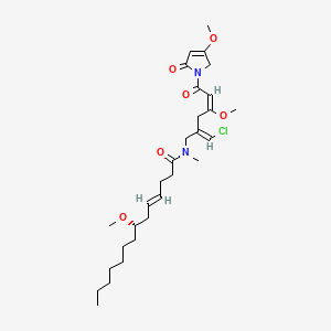 molecular formula C29H45ClN2O6 B1257361 Malyngamide A 