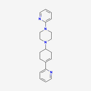1-Pyridin-2-yl-4-(4-pyridin-2-yl-cyclohex-3-enyl)-piperazine