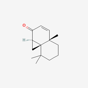 (1aR,4aS,8aS)-4a,8,8-trimethyl-1a,5,6,7-tetrahydro-1H-cyclopropa[j]naphthalen-2-one