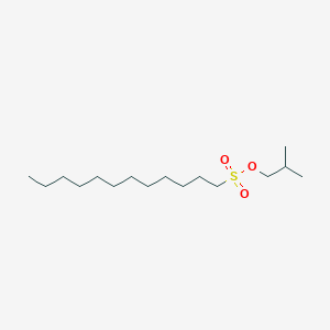 2-Methylpropyl dodecane-1-sulfonate