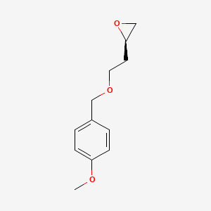 (2R)-2-{2-[(4-Methoxyphenyl)methoxy]ethyl}oxirane