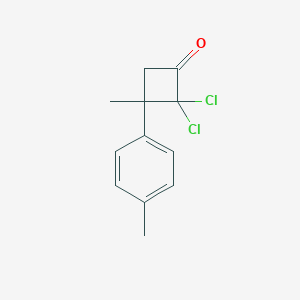 Cyclobutanone, 2,2-dichloro-3-methyl-3-(4-methylphenyl)-