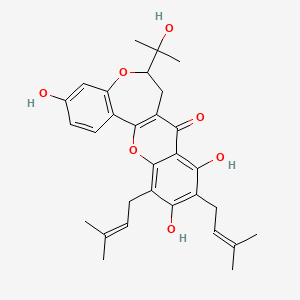molecular formula C30H34O7 B1257415 Artelastocarpin 