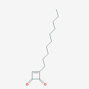 3-Decylcyclobut-3-ene-1,2-dione