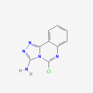 1,2,4-Triazolo[4,3-c]quinazolin-3-amine, 5-chloro-