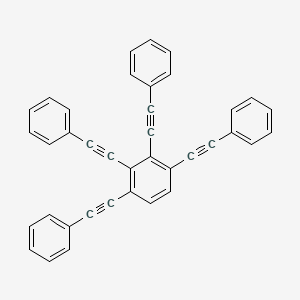 Benzene, 1,2,3,4-tetrakis(phenylethynyl)-