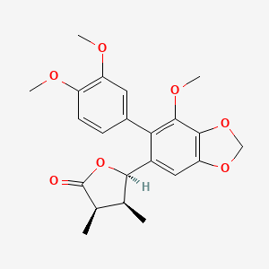 molecular formula C22H24O7 B1257424 Eupomatilone 7 