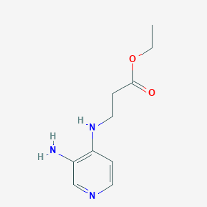 3-(3-Aminopyridin-4-ylamino)propionic acid ethyl ester