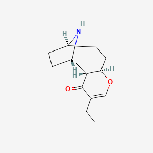 molecular formula C13H19NO2 B1257425 Pinnamine 