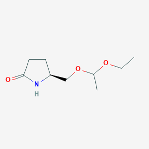 2-Pyrrolidinone, 5-[(1-ethoxyethoxy)methyl]-, (5S)-