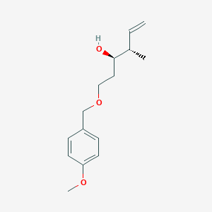 5-Hexen-3-ol, 1-[(4-methoxyphenyl)methoxy]-4-methyl-, (3R,4S)-