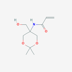 N-[5-(Hydroxymethyl)-2,2-dimethyl-1,3-dioxan-5-yl]prop-2-enamide