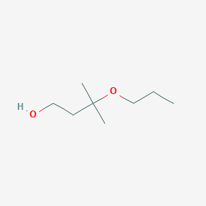 3-Methyl-3-propoxybutan-1-OL