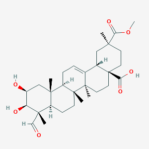 molecular formula C31H46O7 B1257450 Acinospesigenin B 