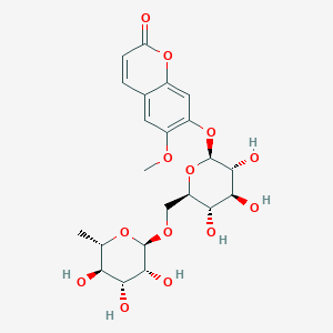 molecular formula C22H28O13 B1257453 Haploperoside 