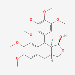 molecular formula C24H30O8 B1257470 Aglacin J 