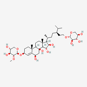 molecular formula C40H68O14 B1257473 Linckoside B 