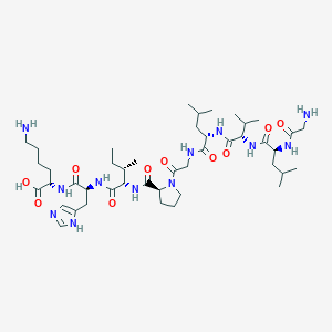 Glycyl-L-leucyl-L-valyl-L-leucylglycyl-L-prolyl-L-isoleucyl-L-histidyl-L-lysine