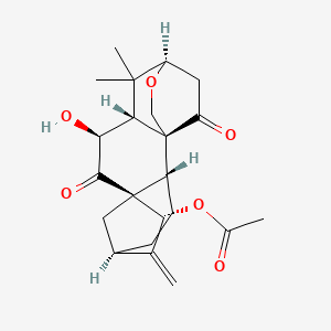 molecular formula C22H28O6 B1257481 maoecrystal A CAS No. 96850-30-5