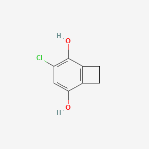 3-Chlorobicyclo[4.2.0]octa-1,3,5-triene-2,5-diol