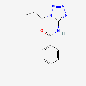 4-Methyl-N-(1-propyl-1H-tetrazol-5-yl)benzamide