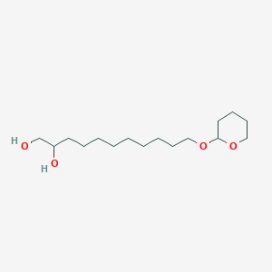 1,2-Undecanediol, 11-[(tetrahydro-2H-pyran-2-yl)oxy]-