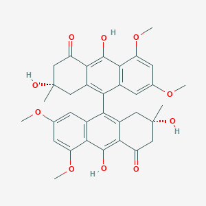 molecular formula C34H34O10 B1257490 Austrocolorin A1 