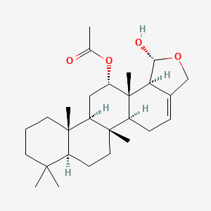 molecular formula C27H42O4 B1257492 12alpha-Deoxoscalarin 