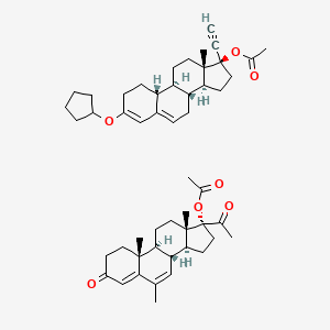 molecular formula C51H68O7 B1257500 Me-Quingestanol CAS No. 79030-51-6