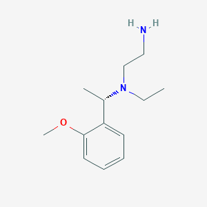 N~1~-Ethyl-N~1~-[(1S)-1-(2-methoxyphenyl)ethyl]ethane-1,2-diamine