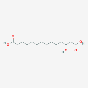 3-Hydroxytetradecanedioic acid
