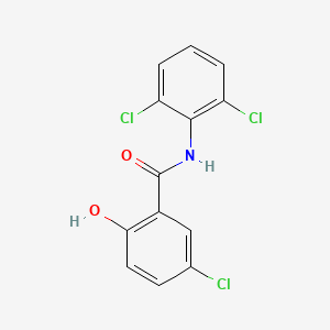 5-Chloro-N-(2,6-dichlorophenyl)-2-hydroxybenzamide