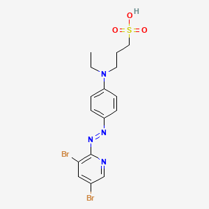 4-(3,5-Dibromo-2-pyridylazo)-N-ethyl-N-(3-sulfopropyl)aniline